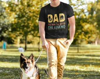 Dad, the man, the myth Unisex Softstyle T-Shirt