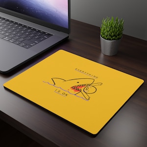 Shark eating Mouse Pad