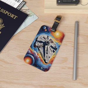 Space travel Luggage Tag