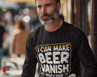 Make beer disappear Ultra Cotton Long Sleeve Tee