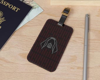 Stylish space-Themed Luggage Tag