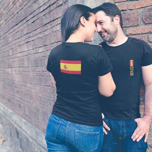 Spanje sportshirt voor heren (AOP)
