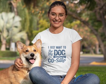 Pet my dog Unisex Softstyle T-Shirt