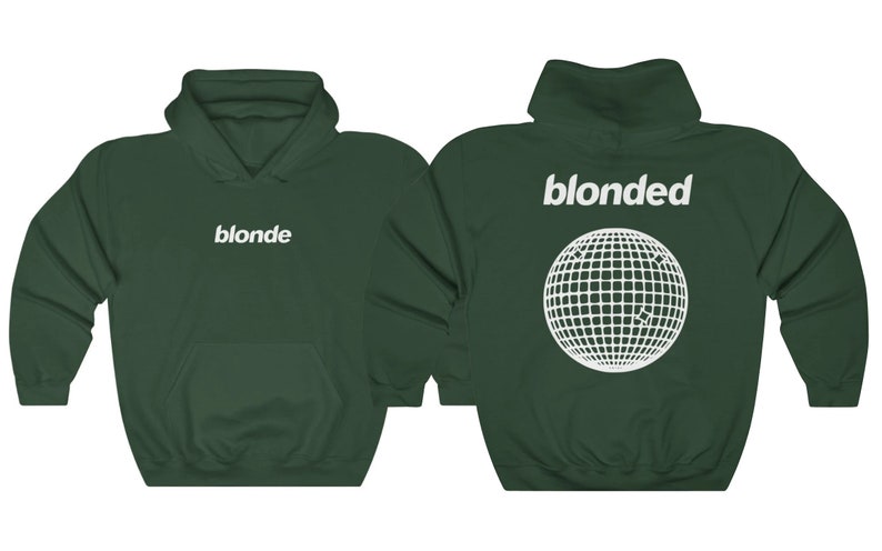 Blond Hoodie, Music hoodie, Trendy hoodie, gift For Him Her , Pullover Hoodie ,Blonde Album Hoodie Gift Blonded image 1