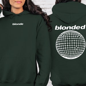 Sudadera con capucha rubia, sudadera con capucha musical, sudadera con capucha de moda, regalo para él ella, sudadera con capucha, regalo con capucha del álbum rubio Blonded imagen 3