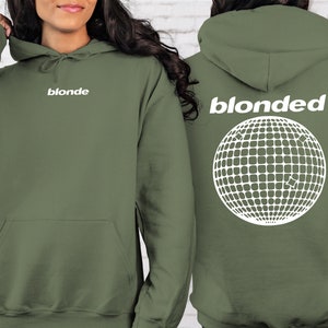 Blond Hoodie, Music hoodie, Trendy hoodie, gift For Him Her , Pullover Hoodie ,Blonde Album Hoodie Gift Blonded image 2