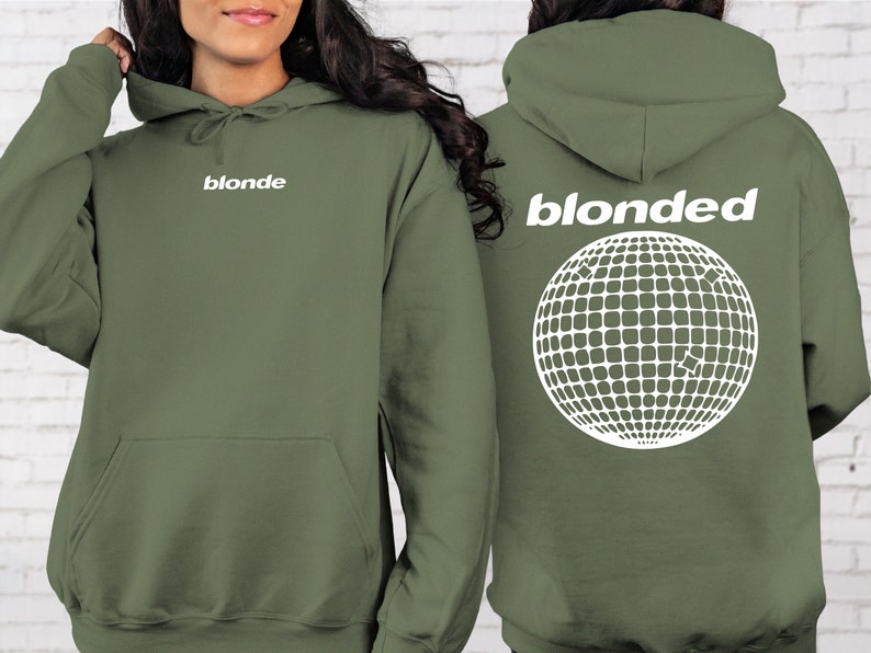 Sudadera con capucha rubia, sudadera con capucha musical, sudadera con capucha de moda, regalo para él ella, sudadera con capucha, regalo con capucha del álbum rubio Blonded imagen 2