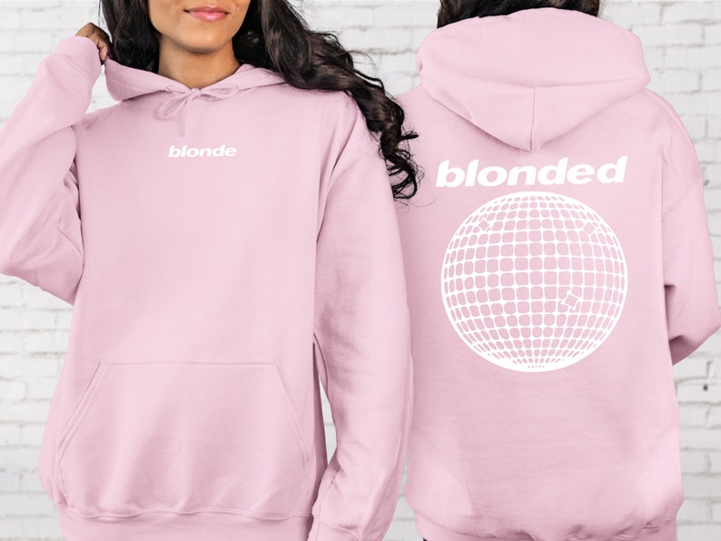Blond Hoodie, Music hoodie, Trendy hoodie, gift For Him Her , Pullover Hoodie ,Blonde Album Hoodie Gift Blonded image 4