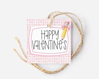 Valentine Treat for Teacher | XO Valentine Cookie box tag |  Teacher Cookie Tag | Home Baker Packaging | Valentine Coffee
