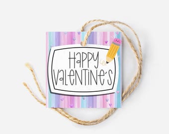Valentine Treat for Teacher | XO Valentine Cookie box tag |  Teacher Cookie Tag | Home Baker Packaging | Valentine Coffee