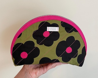 Gesteppte Muschel Stricken Häkeln Projekttasche, Make-up-Tasche