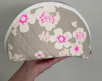 Gesteppte Muschel Stricken Häkeln Projekttasche, Make-up-Tasche
