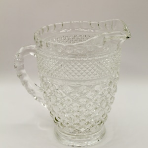 Vintage Crystal Pitcher