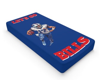 Let's Go Bills Baby Changing Pad Cover