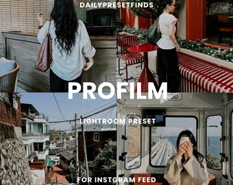 3 Pro Film Analog Film Lightroom Presets Mobile, Vintage Film, Retro, Classic, Film Emulation, Kodak Film Presets, Fujifilm Filter, Grainy