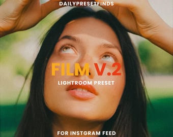 3 Film Presets Lightroom Mobile, Authentic Film Emulation Looks, Kodak Film, Fujifilm, Vintage, Retro, Grainy, 35mm Film, Photography Film
