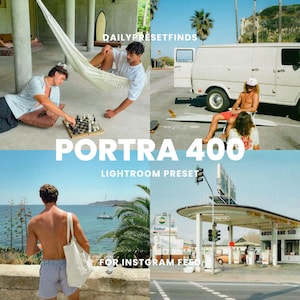 Kodak Portra 400 Lightroom Film Presets, Film Photography Kodak Film, Photography Filter, Portra 400 Filter for Travel Photos, Vintage Film