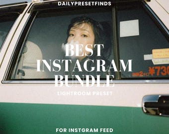 100+ Instagram Lightroom Preset Bundle Luxury Aesthetic Presets, Clean Neutral Filter for Instagram Influencer Bloggers, Trendy Presets