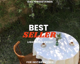 5 Best Seller Lightroom Mobile Presets, Natural Bright, Kodak Vintage Film, Photobooth Film Presets, BW Lightroom, Dreamy Glow Presets Clean
