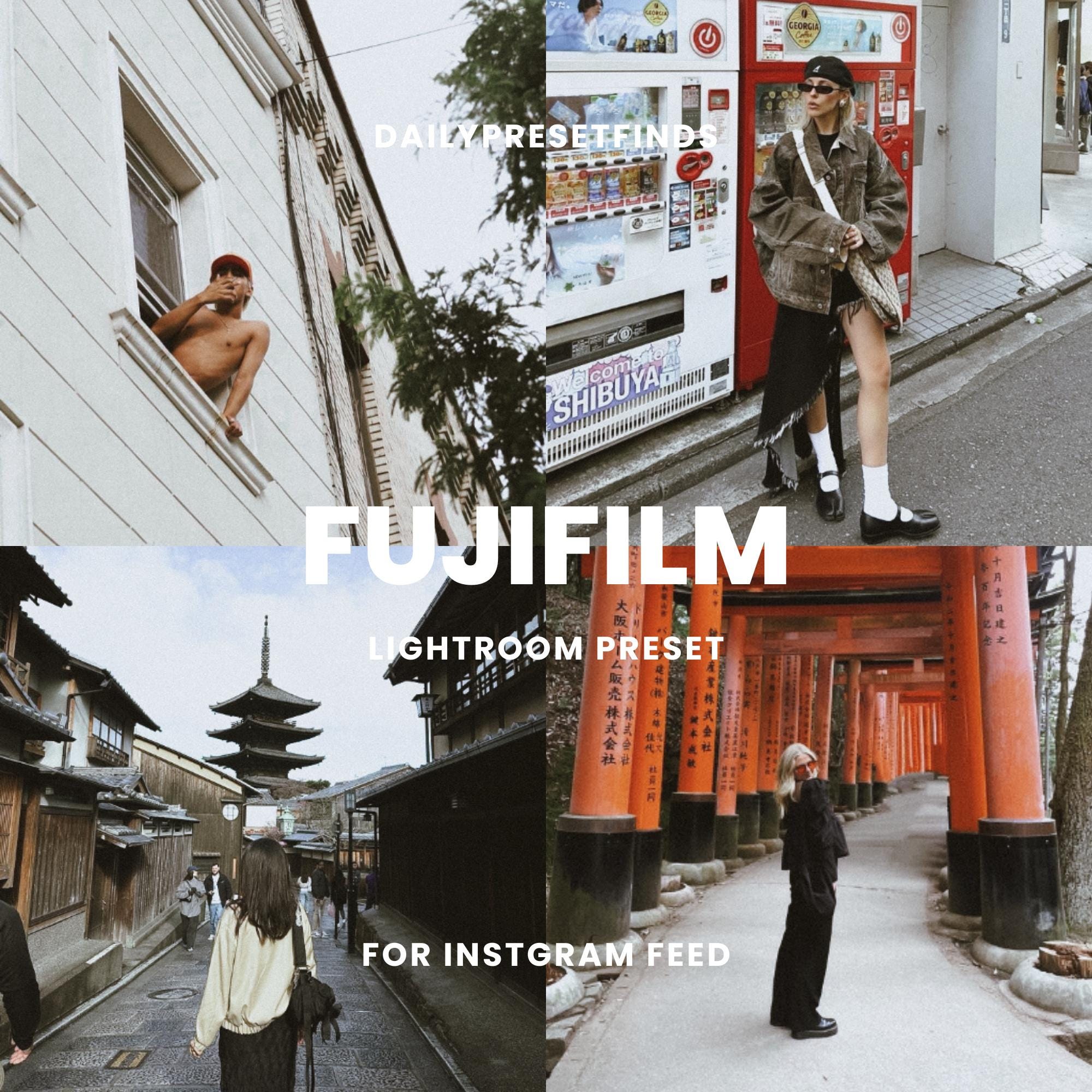 Lightroom Presets Fujifilm Sensia 100 Real Film Premium Preset