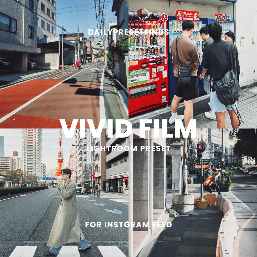 Fuji Vivid 160T Film Preset Lightroom Mobile Film Simulation Recipe ...