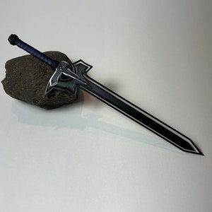 Sword Art Online Kirito&#39;s Elucidator Anime Sword Bookmark