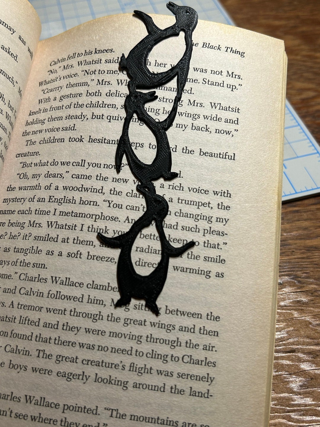 Penguin Bookmark A Charming Companion for Your Reading Adventures - Etsy