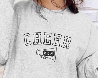 Cheer Mom Sweatshirt, cheer mom, sports mom sweatshirt, cheer lover, cheer mom shirt, cheer shirt, crewneck, mom gift, cheerleading mom