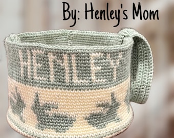 Easter Basket - Customizable Crochet Pattern
