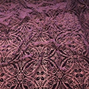 Damascus Burnout Velvet