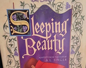 Disney Sleeping Beaty Book...1993 Hardcover...Vintage Disney...PRISTINE