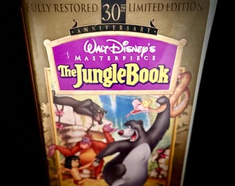 Disney JUNGLE BOOK...30th Anniversary...Limited Edition...Masterpiece Collection...Vintage