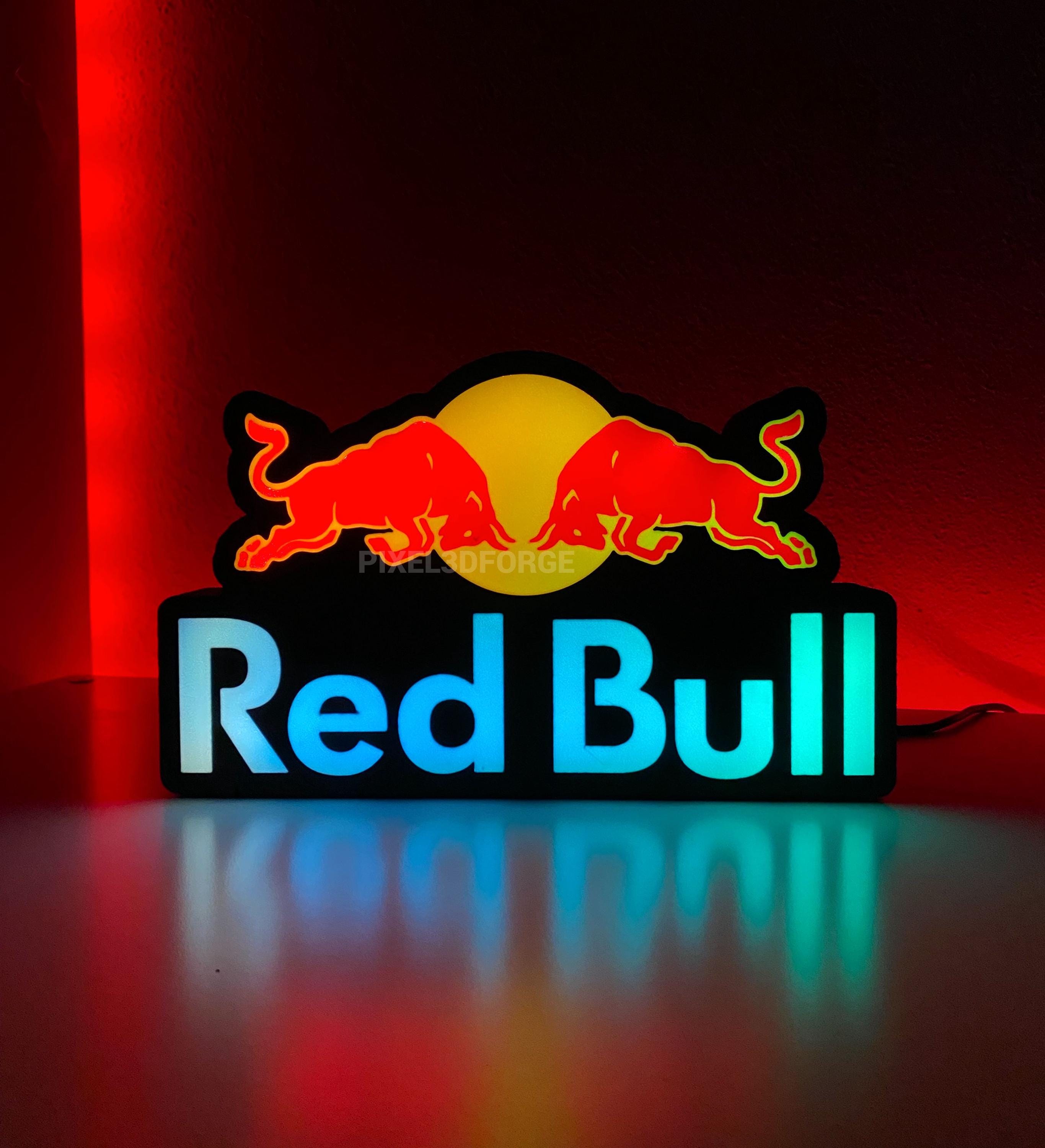 Red Bull Led Sign - Etsy Red Bull Led Sign - Etsy