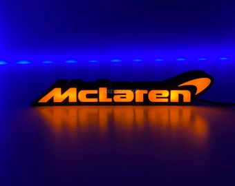 Mclaren LED Lamp, F1 Mclaren Light Box