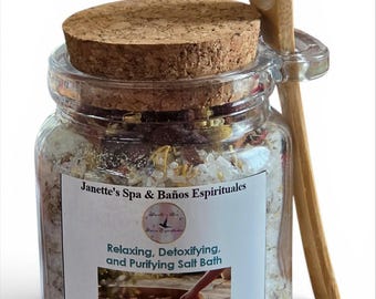 Relajante Baño de Sal  Desintoxicación + Purificación