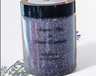 Exfoliante Orgánico para Pies & Manos,  Manos suaves, Elimina Suavemente la Piel Muerta y la Acumulación de Callos