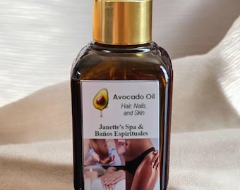 Aceite de Aguacate para el Cabello, las Uñas y la Piel