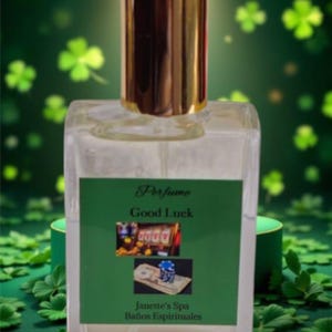 Good Luck Perfume, Handmade Perfume, Mystical Perfume, Perfume de Buena Suerte & perfume místico
