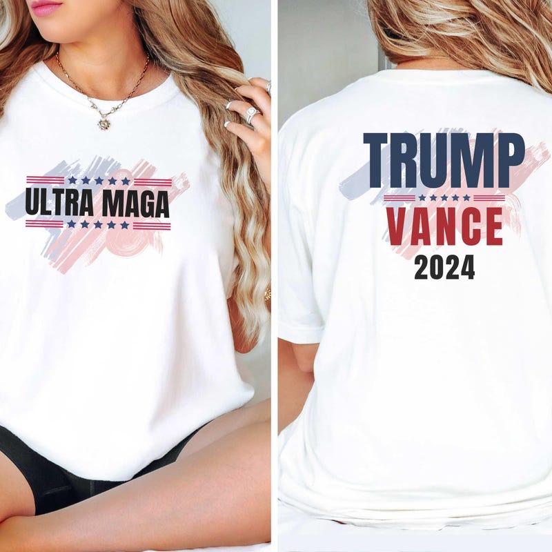 Trump Vance Tshirt Etsy Trump Vance Tshirt Etsy