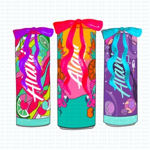 Alani energy drink png, design for sublimation, design for DTF transfers