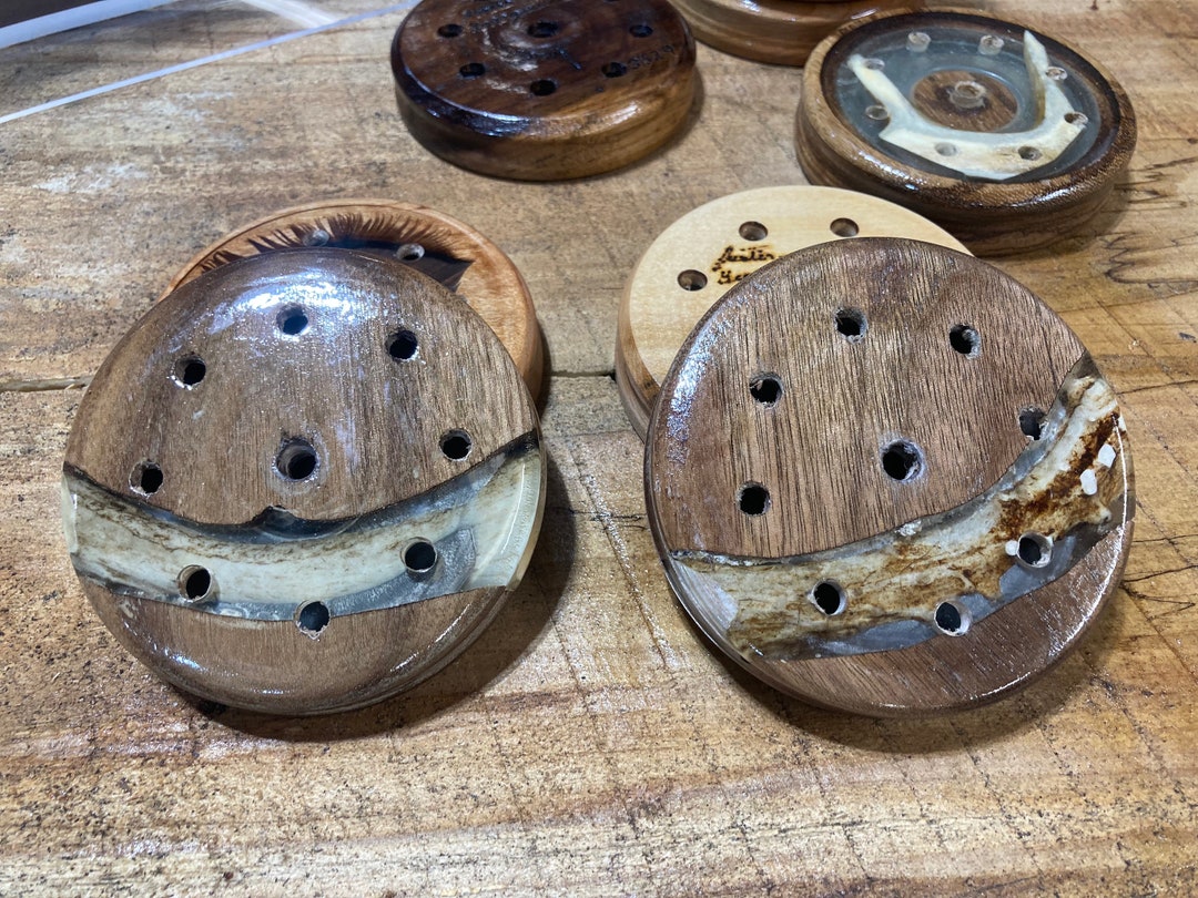 Ceramic Pot Call With Antler Inlay Etsy