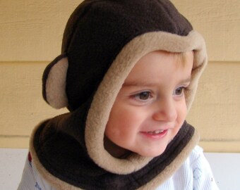 Little Monkey Neck Warmin Helmet 9months - 2T