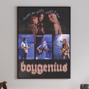 Boygenius Concert Photo Poster Digital Download