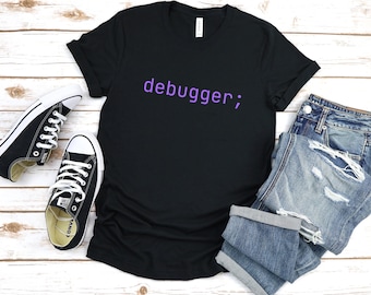 debugger Programmer T-Shirt, Programming Shirts, Debugging Shirt, Computer Science Gifts, Coding Gifts, Developer Gift TShirt