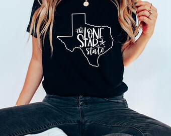 Texas Lone Star Zustand Shirt, Texas T-Shirt, Texas Liebe T-Shirt, Texas Liebhaber T-Shirt, Heimat Zustand T-Shirt, Zustand T-Shirt, der einsame Stern Zustand