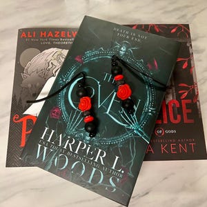Dark Romance Rose Bookmark