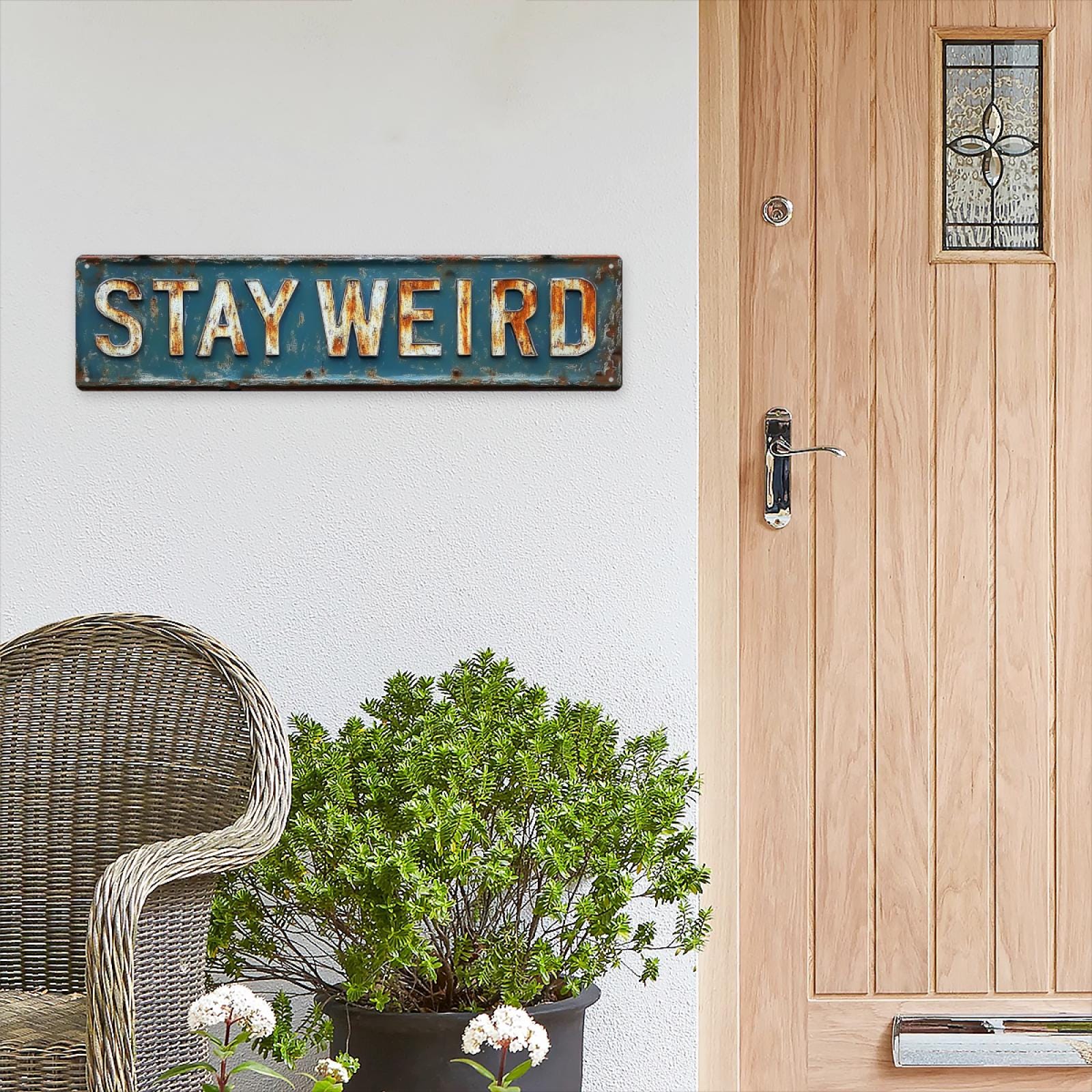 Street Sign Retro Funny Wall Decor Metal Tin Signs 16x4 Inches - Etsy