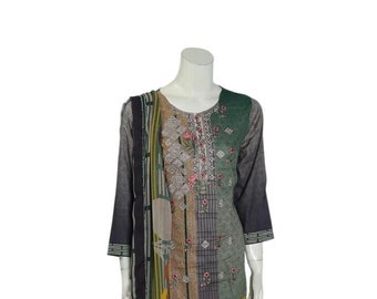 Summer Collection Embroidered & Printed Lawn dress For Women's BY MACK FABRICS.