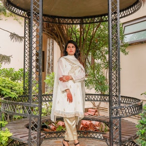 Pakistani & Indian style Peplum For Womens party wear BY MACK FABRICS. image 1