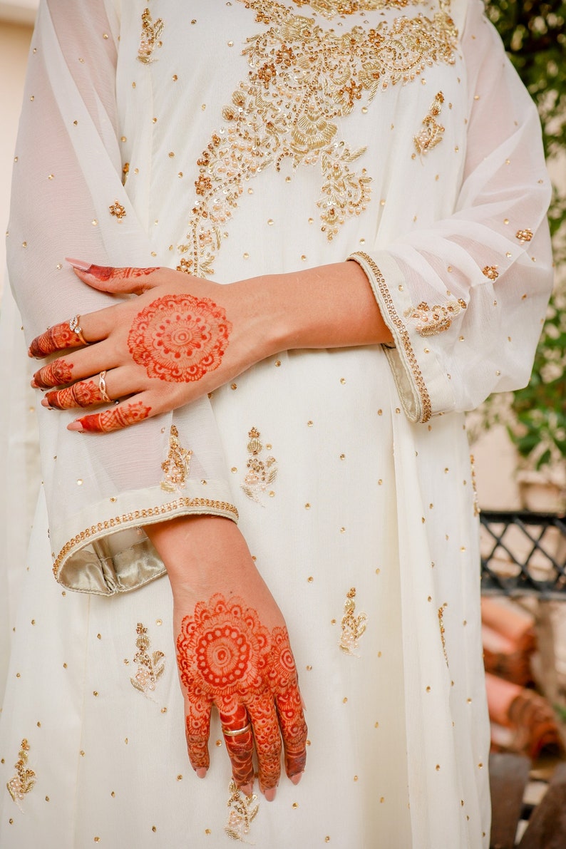 Pakistani & Indian style Peplum For Womens party wear BY MACK FABRICS. image 3